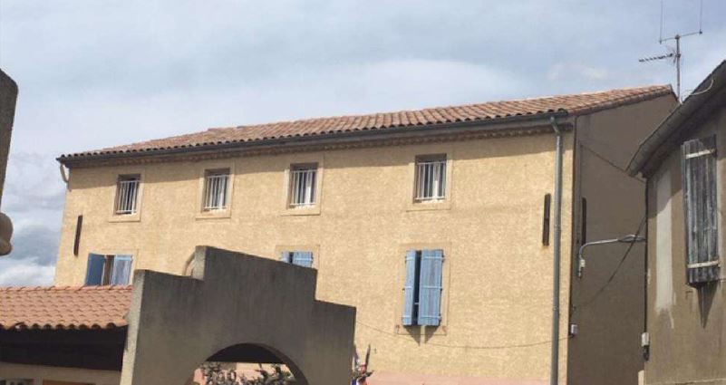 toiture école Aigues Vives pour panneaux photovoltaïques
